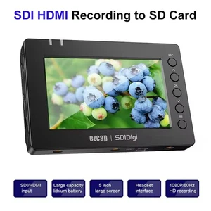 1080p60 HDMI SDI Karta do przechwytywania wideo Nagrywarka do gier z nagrywaniem ekranu na kartę SD - Zdjęcie 1 z 10