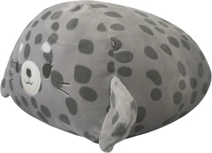 Squishmallows Original Stackables 12-Inch Grey Spotted Seal with White Belly - M - Picture 1 of 7