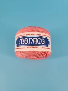 Monaco Crochet Cotton Thread Yarn B36 Pink - Picture 1 of 4