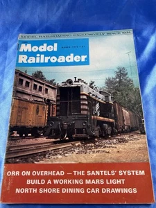 Revista Model Railroader marzo 1975 - Imagen 1 de 2
