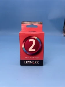 New Genuine Lexmar Ink Cartridge 2 For Lexmark Printers X2480 X3480 - Picture 1 of 5