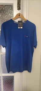 Paul and Shark Blue Cotton Pocket T-shirt M. Never Worn In Immaculate Condition - Picture 1 of 14