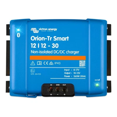 Cargador inteligente Victron Energy Orion-TR 12/12-30A DC-DC - Bluetooth y no aislado Foto 1 de 4