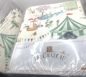 Angel Strawbridge Le Cirque Du Chateau Cortinas grandes plisadas a lápiz totalmente forradas - Imagen 1 de 5