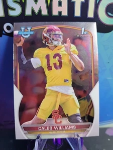 Bowman U 2022-23 cromo 1er Caleb Williams novato Chicago Bears radiocontrol - Imagen 1 de 2