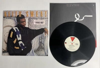 Keith Sweat Make It Last Forever Vinyl Record 60763-1, 1987 Pressing Shrink Wrap - Image 1 of 4