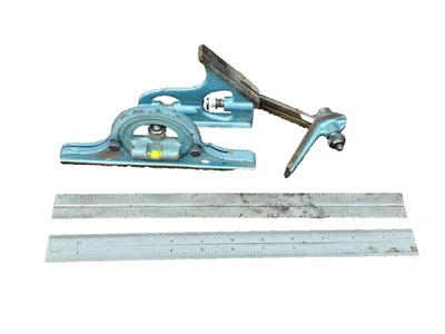 Pec Combination Square Ruler 12" Angle Protractor 7186 8 16 32 64 50 100 16R - Image 1 of 4