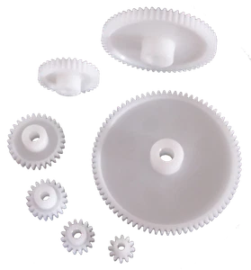 Ingranaggi modulo 1 in plastica 12-80 denti ingranaggio ruota frontale plastica tipo DS - Foto 1 di 1