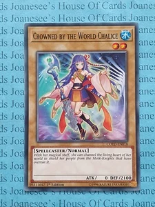 COTD-EN018 Crowned by the World Chalice Yu-Gi-Oh Card 1st Edition New - Picture 1 of 5