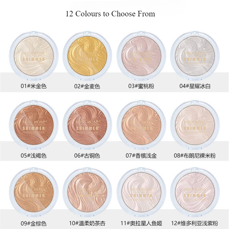 New Baked Marbleized Finishing Powder Cheeks Face Contour Bronzing & Highlighter - Image 1 of 4