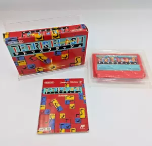 Tetris Flash Boxed With Manual Famicom CIB NES Nintendo Japanese Tested - Picture 1 of 6