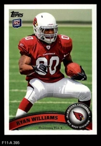 2011 Topps #395 Ryan Williams Cardinals-FB RC Virginia Tech 8 - NM/MT - Picture 1 of 2