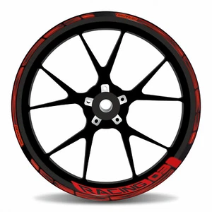 Pegatina de moto con rayas rojas Reflex compatible para Yamaha: MT-03 - Imagen 1 de 8