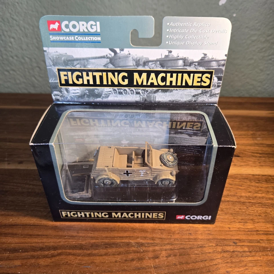 Corgi Fighting Machines Afrika Korps Kubelwagen CS90080 - Image 1 of 4