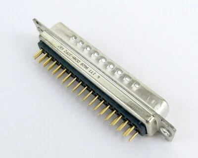 ITT Cannon DCMM-37PZ D-Sub Connector 37 Pin contacts - Image 1 of 3
