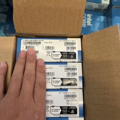 Intel Core i5-14600K CPU 14C/20T Processors Support Gigabyte Z790 AORUS PRO X- - Image 1 of 3