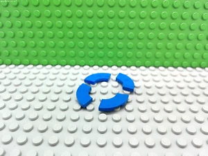 Lego 4 Azul 2x2 Azulejos Esquina Redondeada NUEVO - Imagen 1 de 1