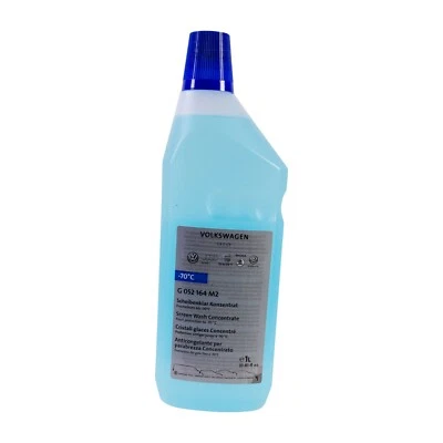 Genuine Volkswagen Seat Skoda Audi Screenwash 1 Litre Bottle G052164M2 - Image 1 of 3