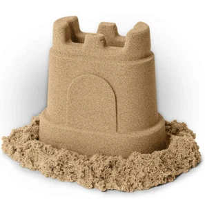 3 Stück! Kinetic Sand Castle! Bräune (gemischte Farbe) - Kinetischer Sand im Glas 4,5 Unzen - Bild 1 von 4