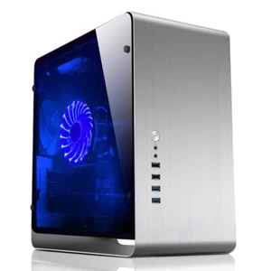6970620550398 Jonsbo UMX3 Window Micro ATX, Tempered Glass - Silver - Picture 1 of 1