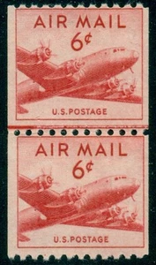 SCOTT # C41 LINE PAIR, MINT, OG, NH, FINE, GREAT PRICE! - Picture 1 of 6