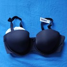 Iris Lilly, Womens Microfibre Strapless Bra, Black, Size 36 C