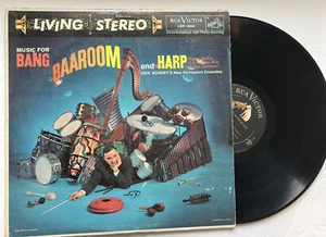 Music for Bang Baaroom and Harp Dick Schory Vinyl Record LP G+ / Vg- - Picture 1 of 2