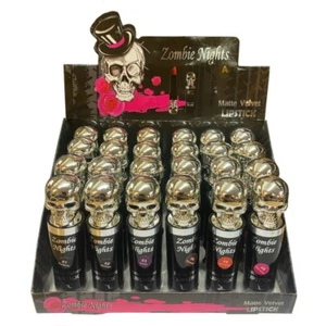 Lápiz labial brillante Saffron London labios brillantes plateado dorado azul púrpura brillo labio - Imagen 1 de 8