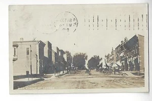 1908 Mount Vernon, Iowa Main Street RPPC - Picture 1 of 2