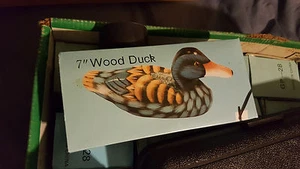 Wood Hand Painted Duck 7 in. - Picture 1 of 2