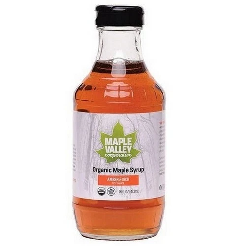 Organic Maple Syrup Amber And Rich 16 Oz By Maple Valley Cooperative - Image 1 of 1