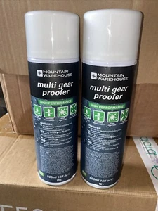 2x Mountain Warehouse Multi Gear Proofer Spray - Imagen 1 de 3