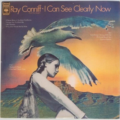 RAY CONNIFF AND THE SINGERS - I CAN SEE CLEARLY NOW - vinyl LP - CBS - 1973 - VG - Image 1 of 3