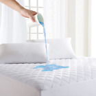 Pikowany wodoodporny ochraniacz na materac king size bardzo głęboki pokrowiec na materac łóżko