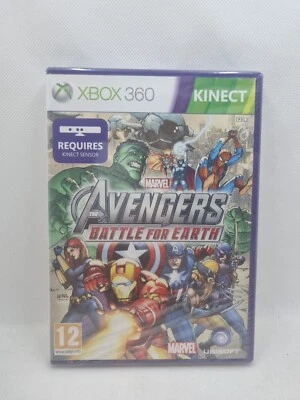 Marvel Avengers: Battle for Earth Microsoft Xbox 360, Kinect - New & Sealed Pal - Image 1 of 4