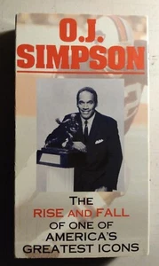 O.J. Simpson: The Rise and Fall Of One Of America's Greatest Icons,VHS 1994,Used - Picture 1 of 2