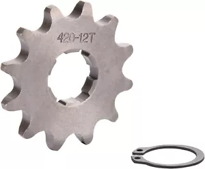 420 12 TOOTH SPROCKET 12T DIRT BIKE 20MM SHAFT ES15 - Bild 1 von 2