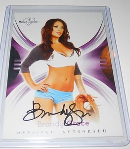 2015 BENCHWARMER AUTOGRAPH TRADING CARD #49 BRANDY GRACE - Picture 1 of 1