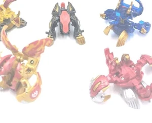 Bakugan BakuTech Super Five Set Rise Dragaon, Hollow Munikis, Saint Aquas - Picture 1 of 3