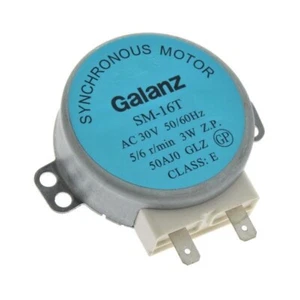 MOTORE MICROONDE GALANZ SM-16T AC30V 50/60HZ 5/6 rpm 3W GALANZ 278019000099 - Imagen 1 de 2