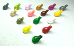 Complete Set Lego Frogs Includes RARE Trans-Green New Authentic Every Color Made - Picture 1 of 2