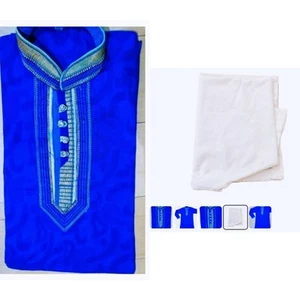 Indian Pakistani Partywear Sherwani Designer Readymade Kurta Pant Set For Boys - Picture 1 of 6