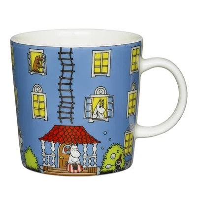 Official Moomin Arabia Classic Mug Moomin House 300ml - Image 1 of 4