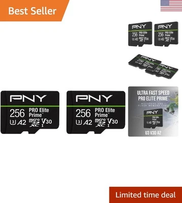 Waterproof & Shockproof 256GB microSD Card – Ultimate 4K Video & App Performance - Image 1 of 4