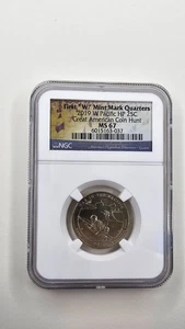 2019 W GUAM "WAR IN PACIFIC" NGC Certified MS67 Quarter  #412 - Picture 1 of 2