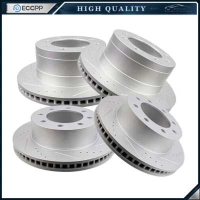 Rotors Front & Rear For Dodge Ram 3500 SLT ST SXT Sport Rotors Only - Изображение 1 из 4