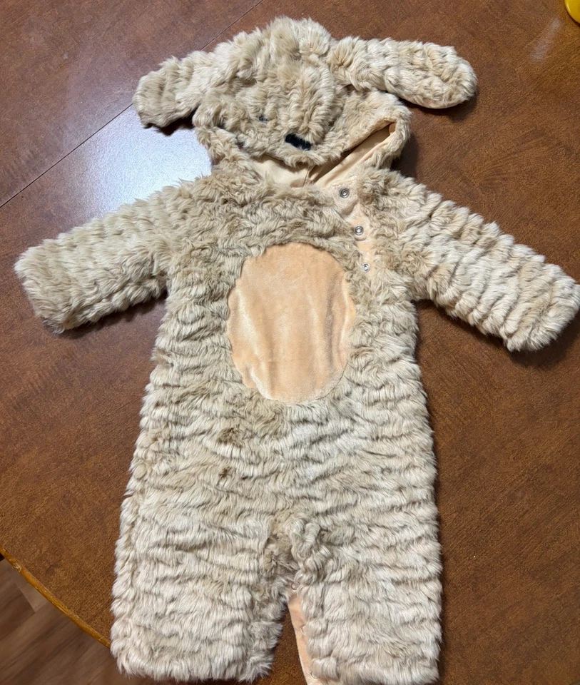 Disfraz Pottery Barn Niños Bebé Perro Cachorro Labradoodle Halloween 0-6 Meses Foto 1 de 3