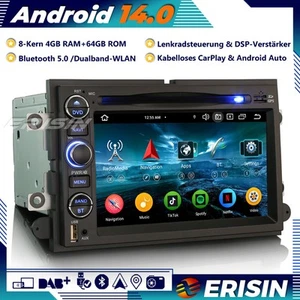 8-Kern CarPlay Android 14 Autoradio GPS Für Ford F150 F250 F350 Explorer Fusion - Bild 1 von 22
