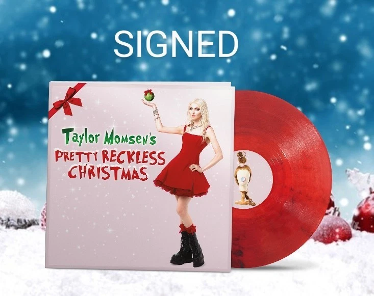 Taylor Momsen's THE PRETTY RECKLESS CHRISTMAS  Vinyl SIGNED - Image 1 of 1