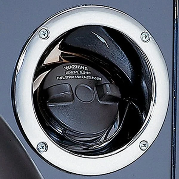 For Jeep Wrangler 1997-2006 Rugged Ridge Gas Tank Filler Cover Foto 1 de 1